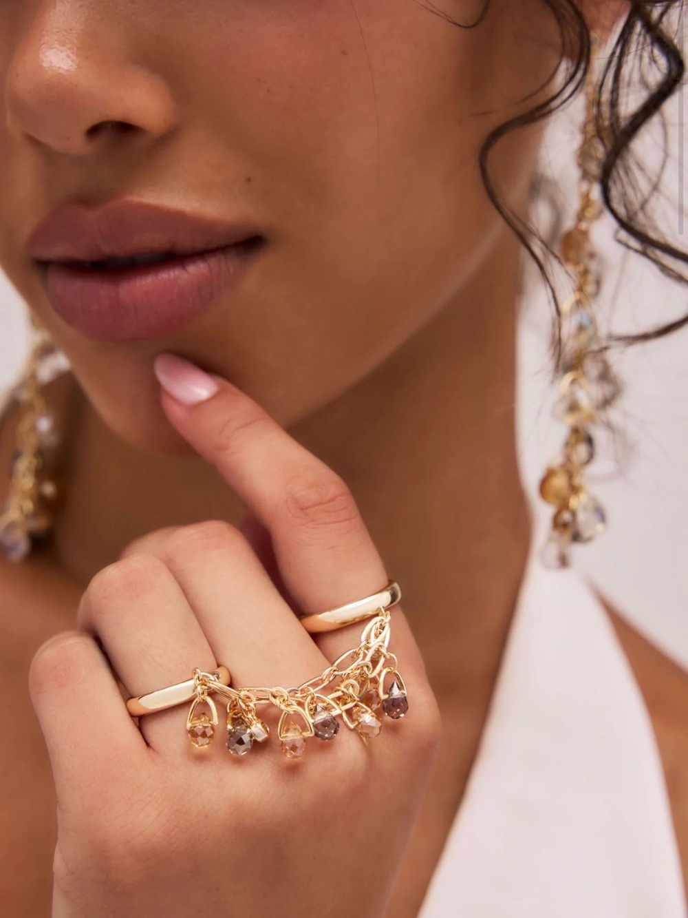 Brielle double ring